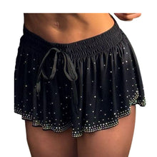 Rhinestone Butterfly Shorts
