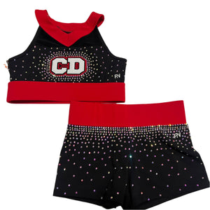 CD Rhinestone Crop Set Childs