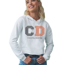 CD Cropped Hoody White