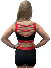 CD Rhinestone Crop Set